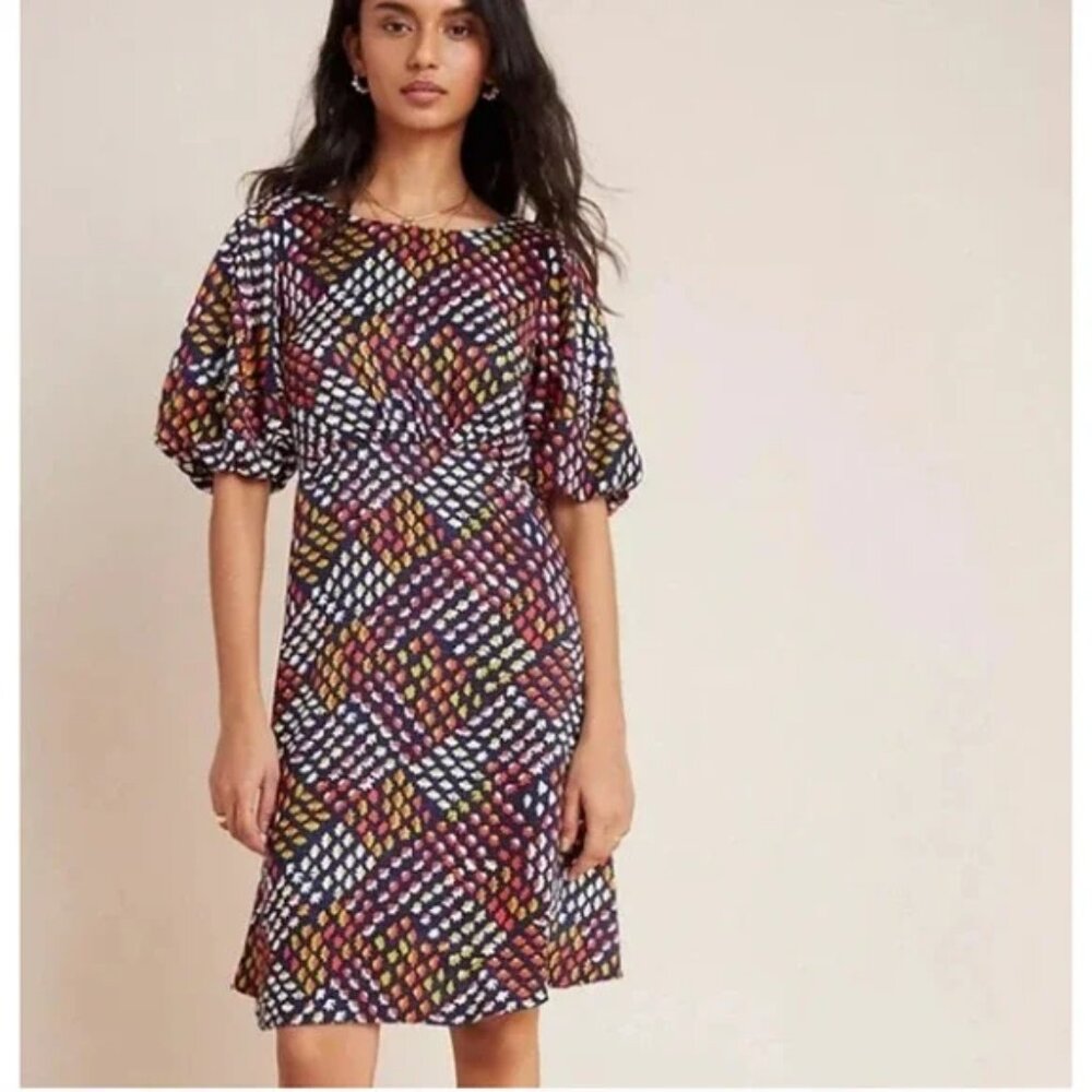 Anthropologie Maeve Melody Mini Dress 10
